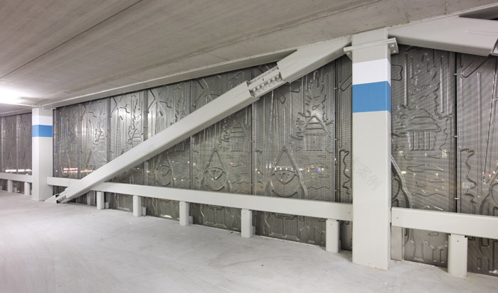 荷兰阿尔梅勒市中心的创意停车场设计-25