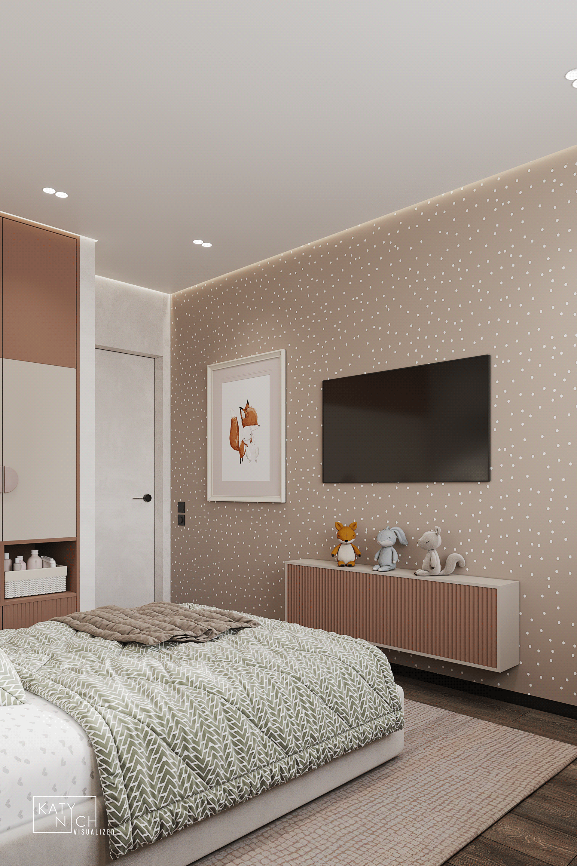 女孩的儿童房丨乌克兰基辅丨telegram-11