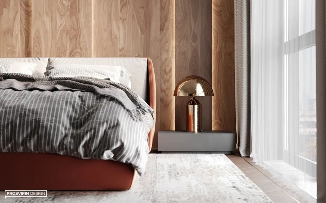 现代轻奢住宅丨Prosvirin Design-20