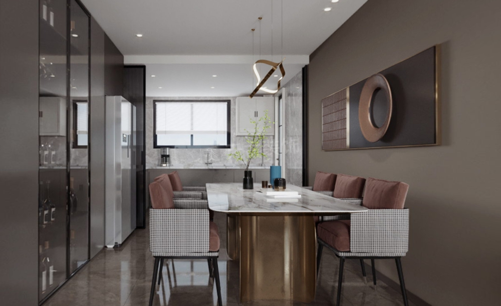 龙湖尘林间 160 平米书香家庭设计-6