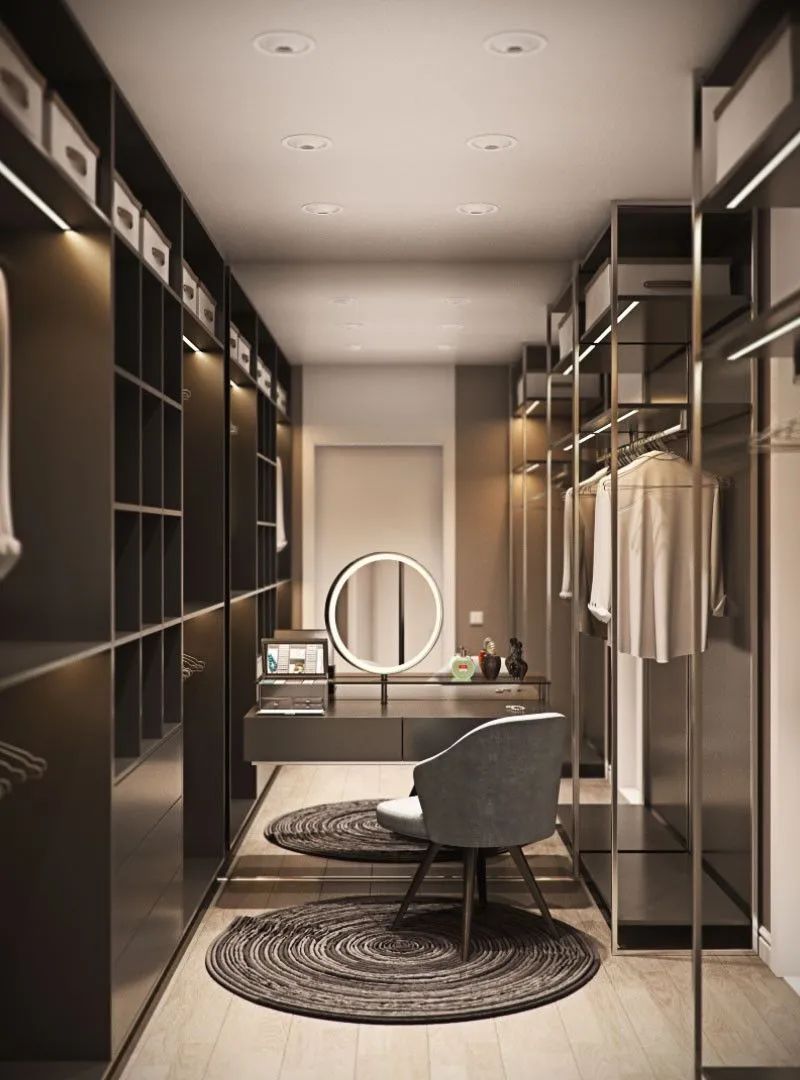 家居美学 | 衣帽间设计细节凝练生活质感-49