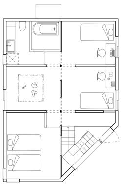 日本埼玉县四口之家——QUARTER 住宅-55