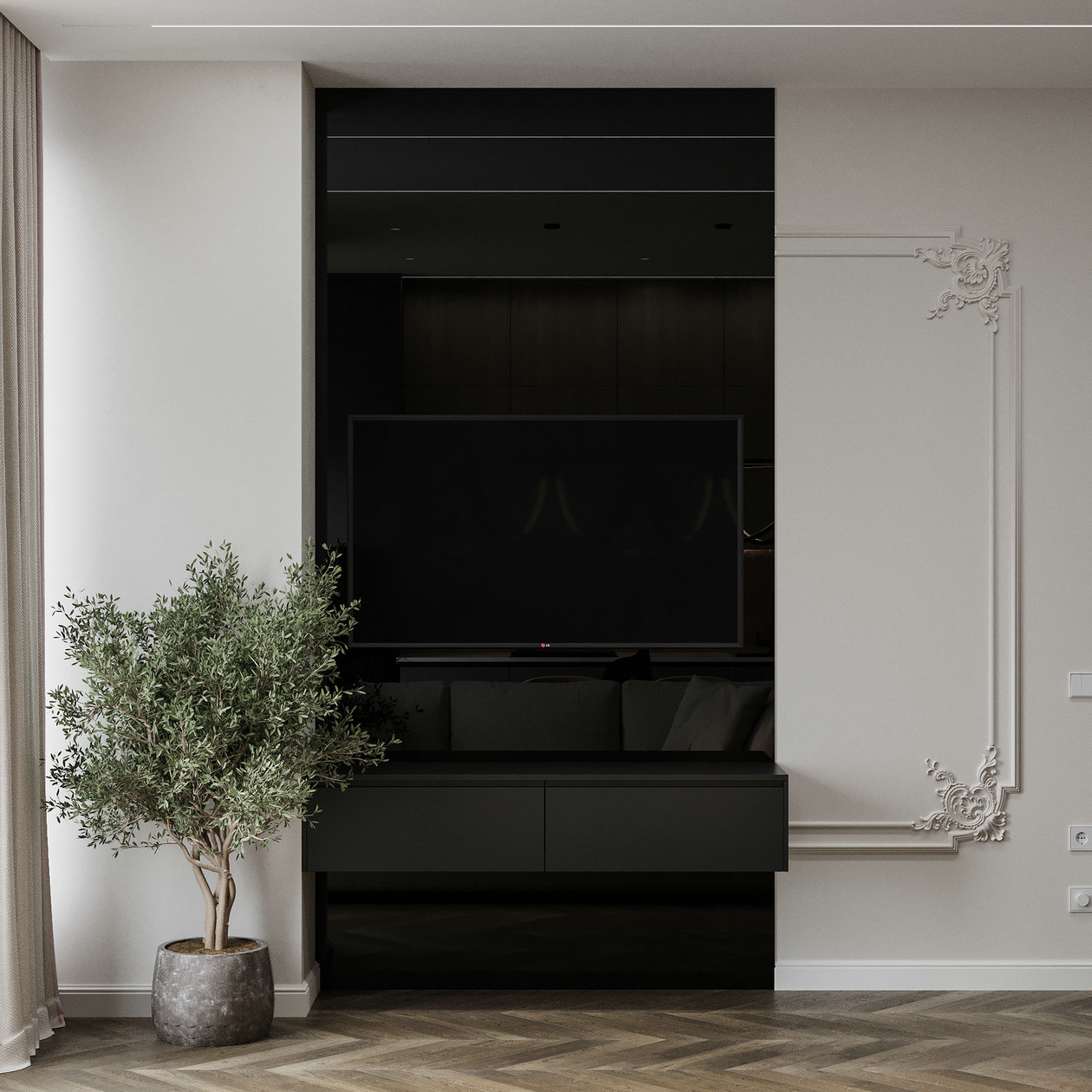 俄罗斯小空间公寓设计-1