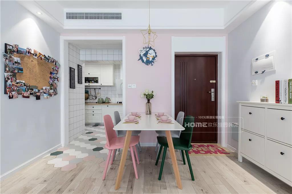 金牛新都汇 80㎡北欧风马卡龙色空间，打造梦幻城堡-28