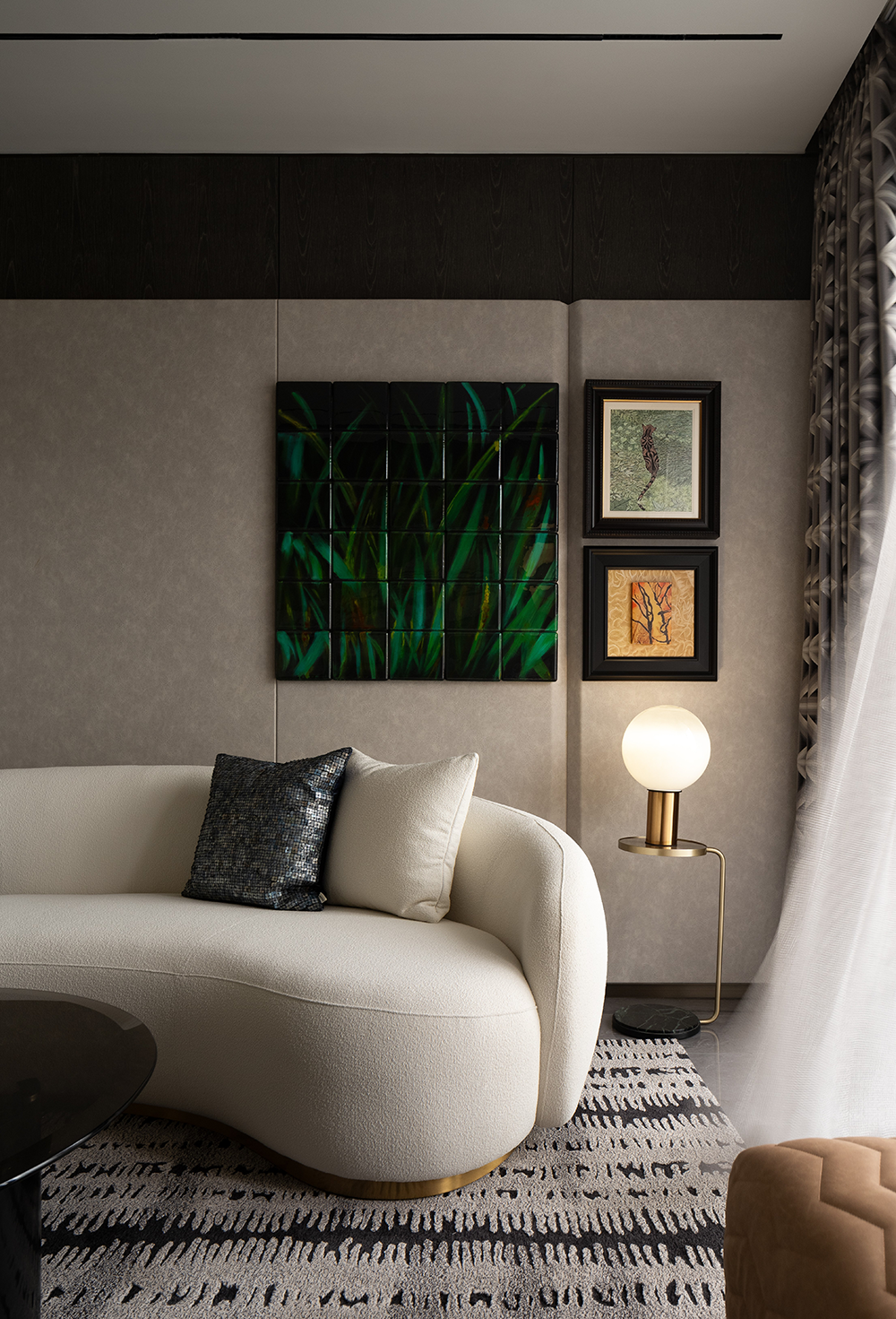 海南万宁依山云锦160m²样板间丨中国海南丨上上国际（香港）设计有限公司-5