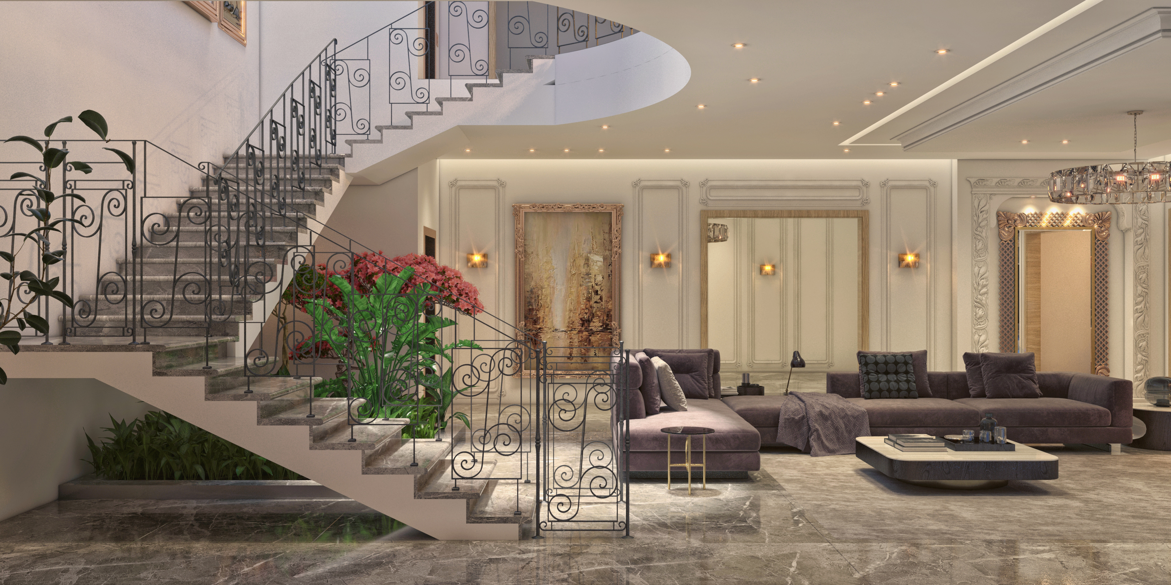 DUPLEX VILLA LIVING ZONE-8