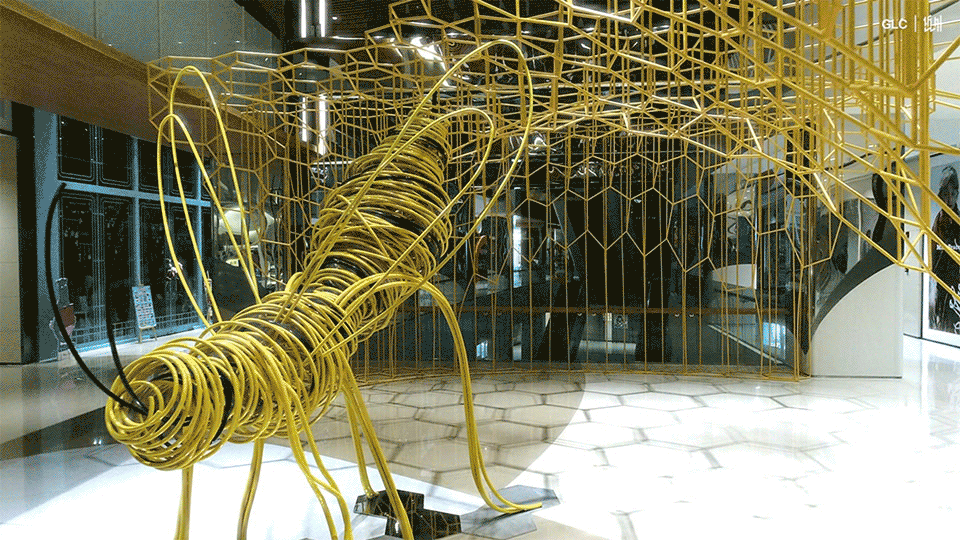 深圳蜂巢大型艺术装置：哲外艺术设计-0