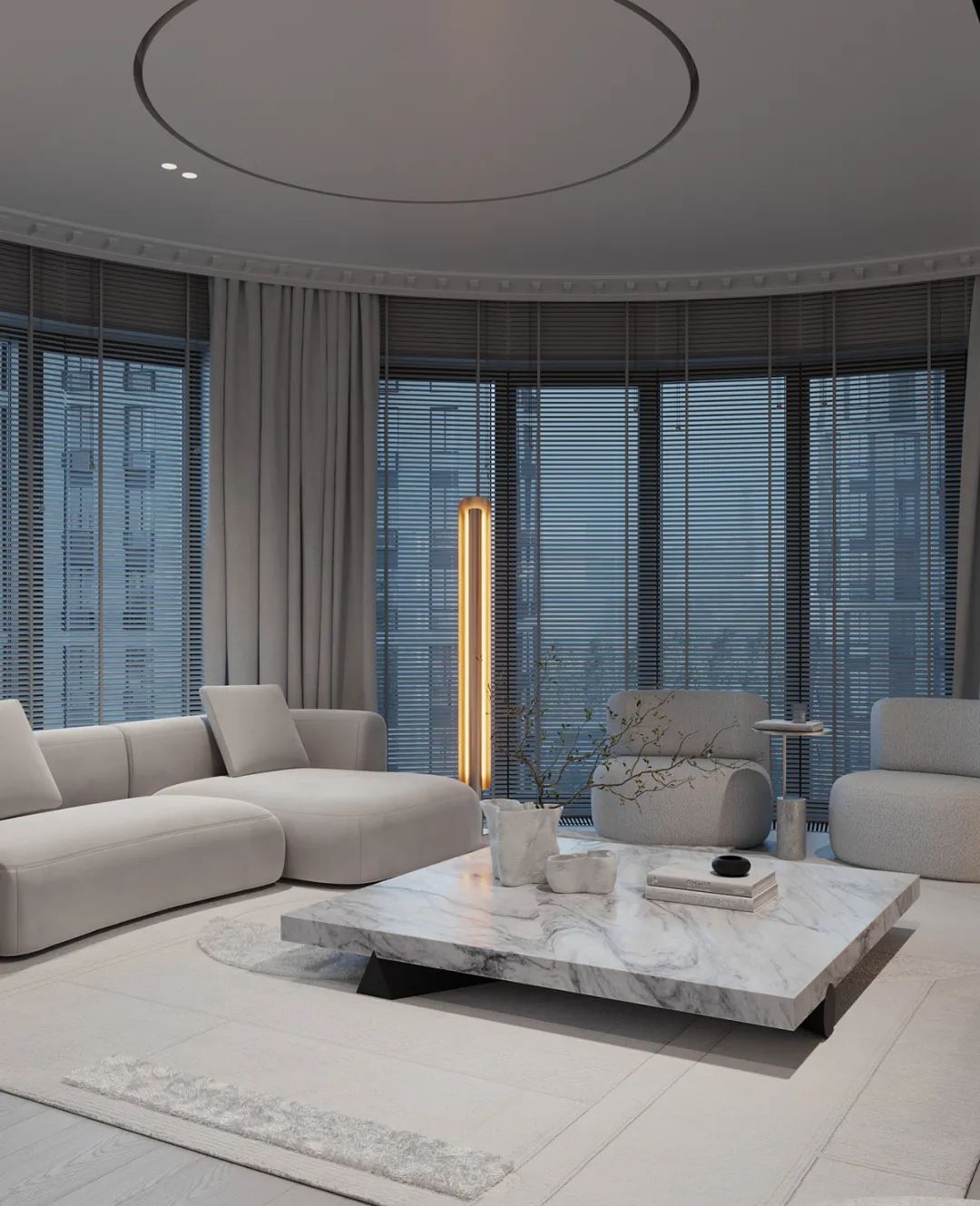 川谷堂的现代经典丨Quadro Room-8