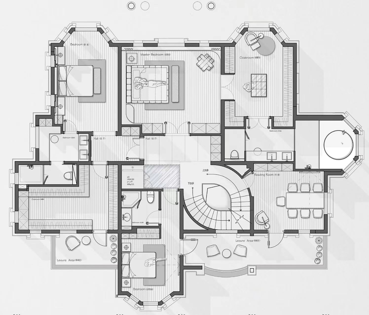 光合别墅丨中国上海丨光影合筑设计工作室-118