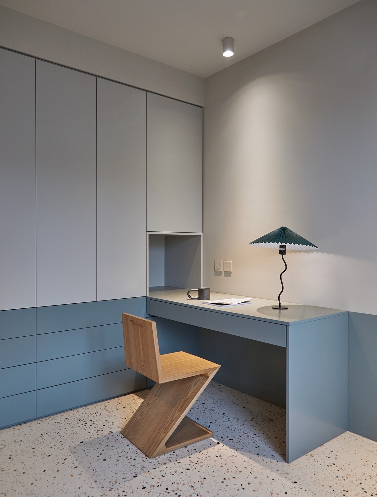 刘畅设计·灰绿色调的家-84