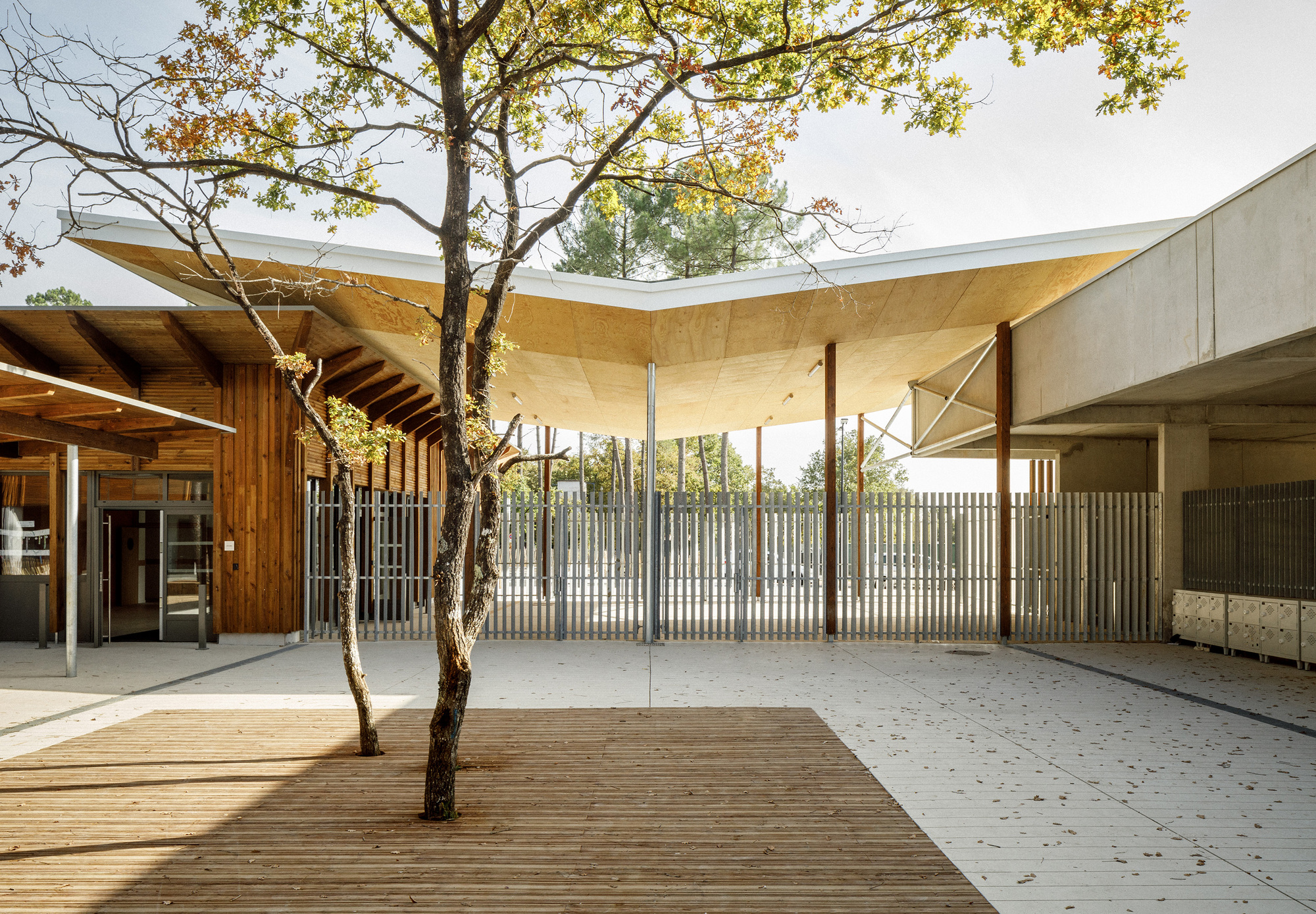 片梅多克初级中学丨法国丨BPM Architectes-10