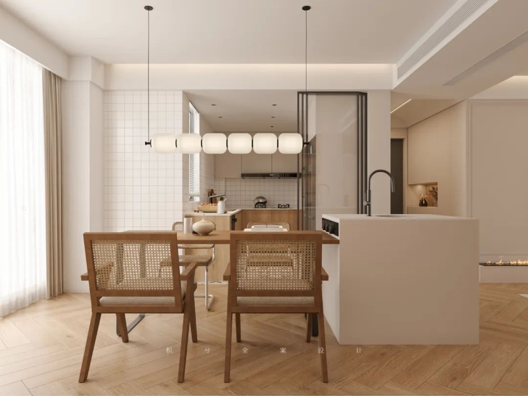 日式禅意奶油原木之家丨枳兮设计事务所-32