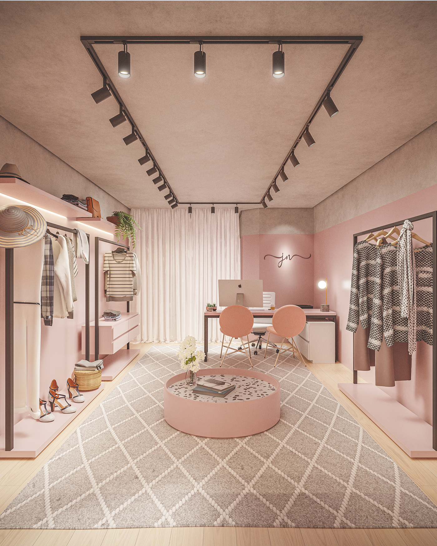 巴西 Ju Store 时尚服装店设计丨Rachel Naves-0