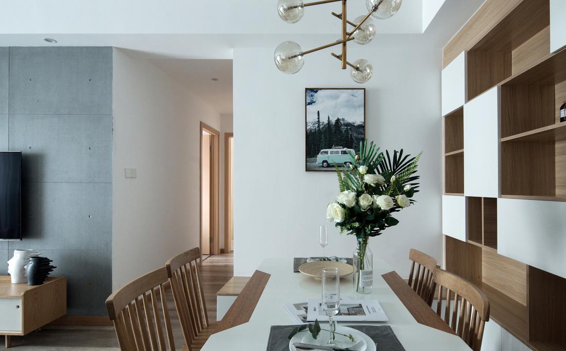 如懿设计丨北欧风平层丛林秘语-9