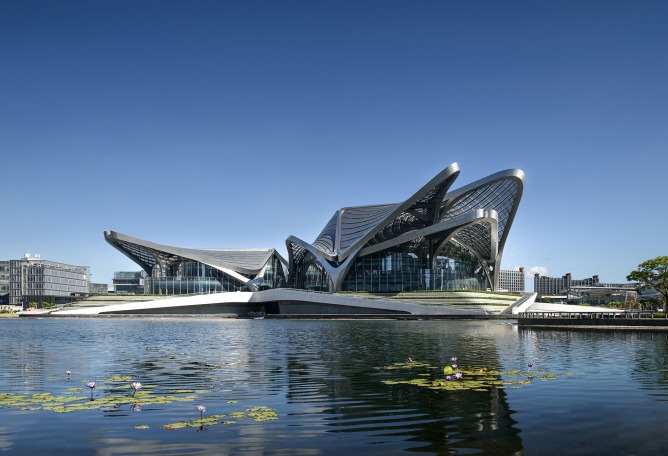 珠海金湾 Civic 艺术中心丨中国珠海丨扎哈·哈迪德建筑事务所-35