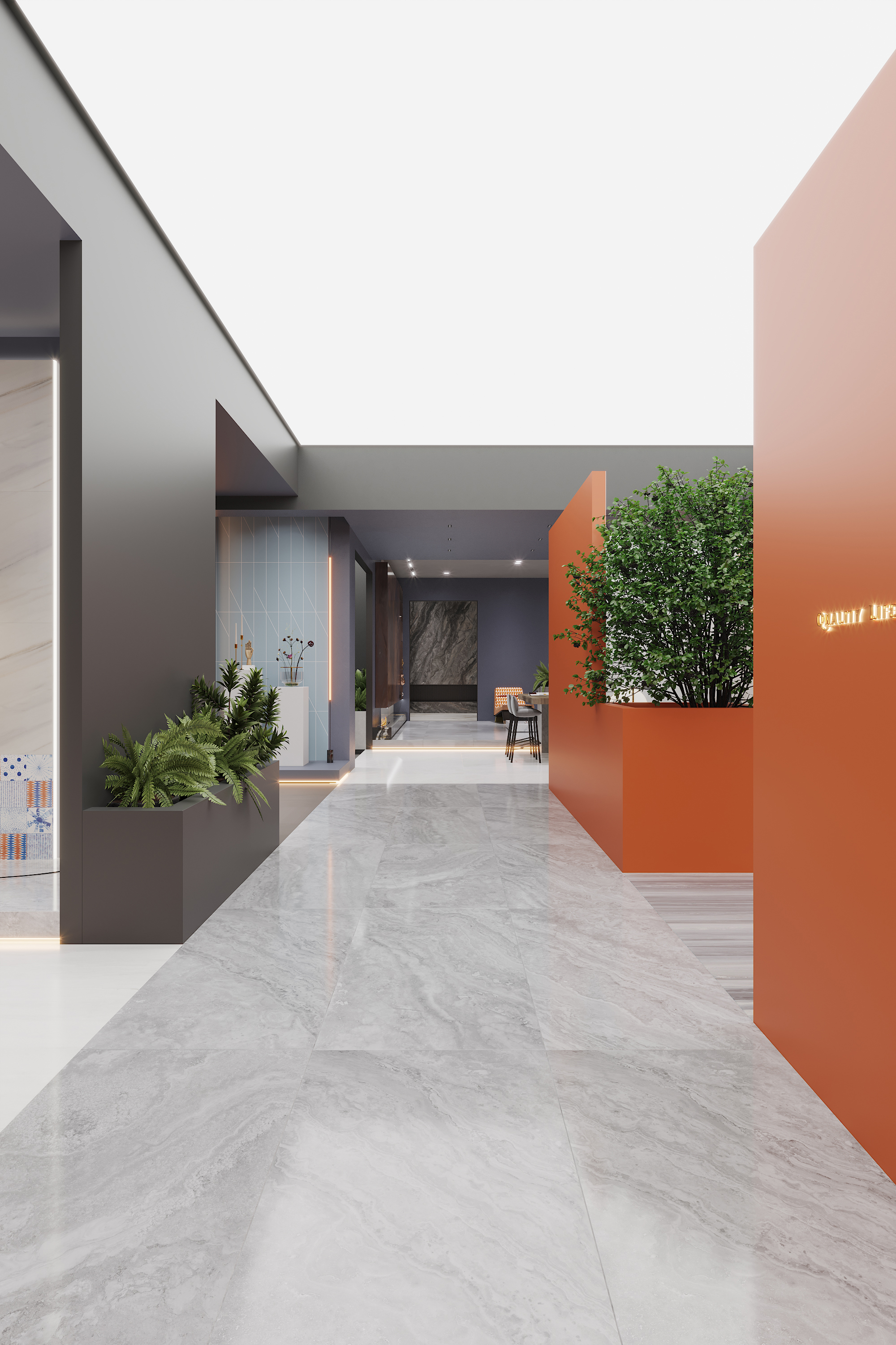 河南三门峡 180 平米室内设计案例解析 | 简约现代风-20