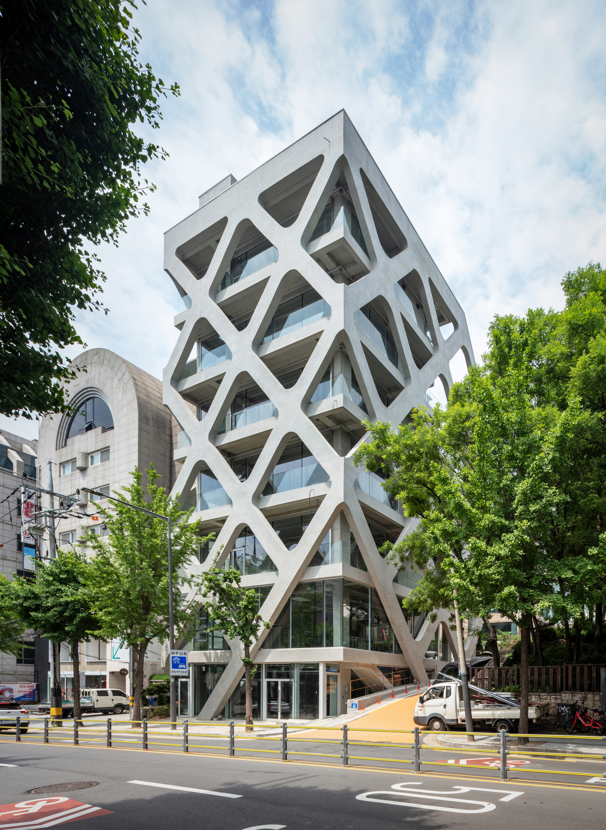 折叠地面社区设施丨韩国首尔丨LIFE Architects-26