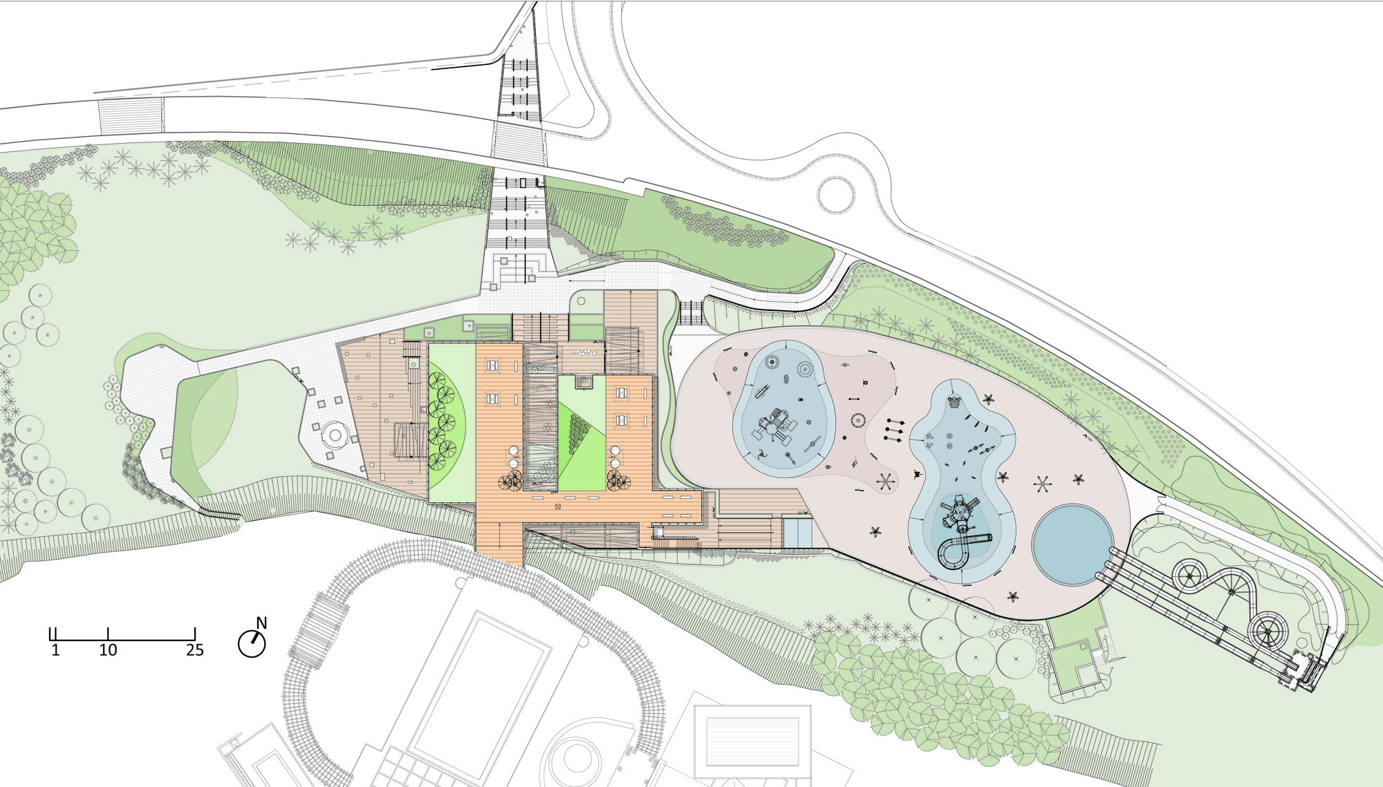 塞纳克 São 佩德罗格兰德酒店的新休闲区丨巴西-47
