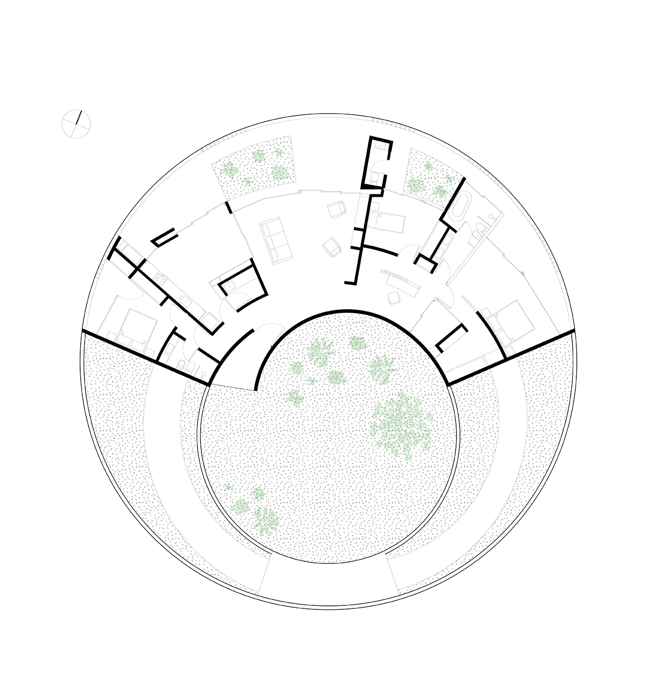 Shire 住宅丨阿根廷布宜诺斯艾利斯丨AtelierM,Plantation Carolina Pell-42