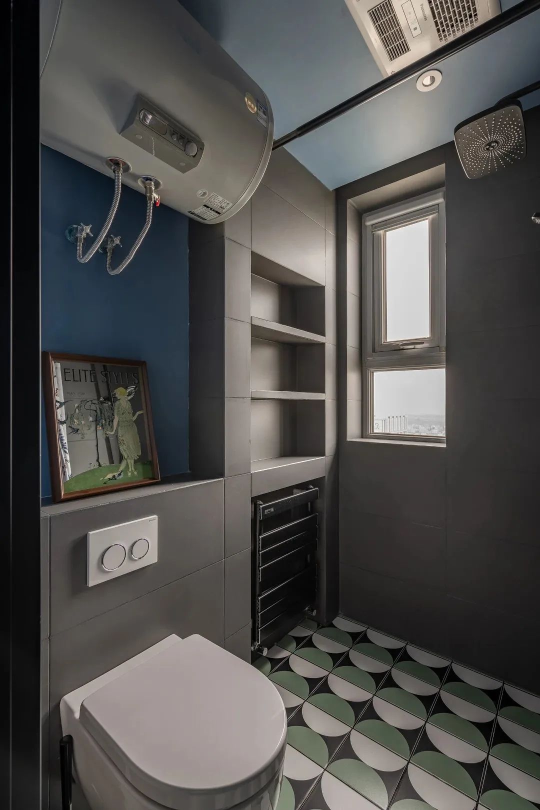 牛油果绿打造复古治愈宅丨中国天津丨凤凰空间-61