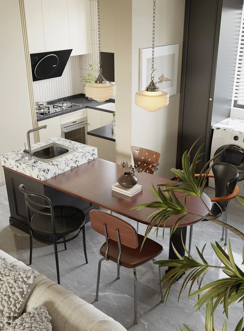 新作速递 | 半开放式书房+私人影院，打造125㎡宅家舒适生活-31