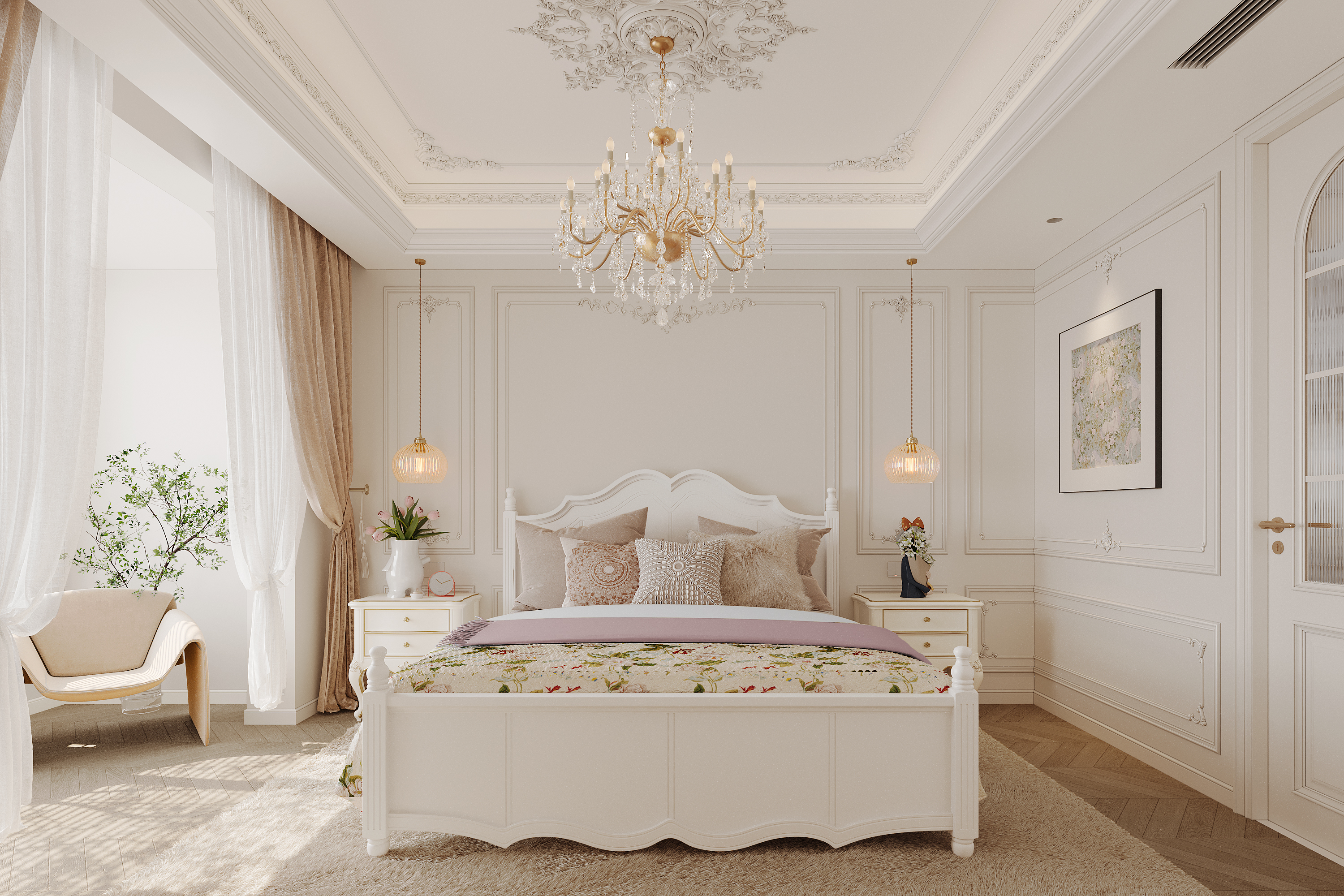 山西太原|现代法式私宅设计-12