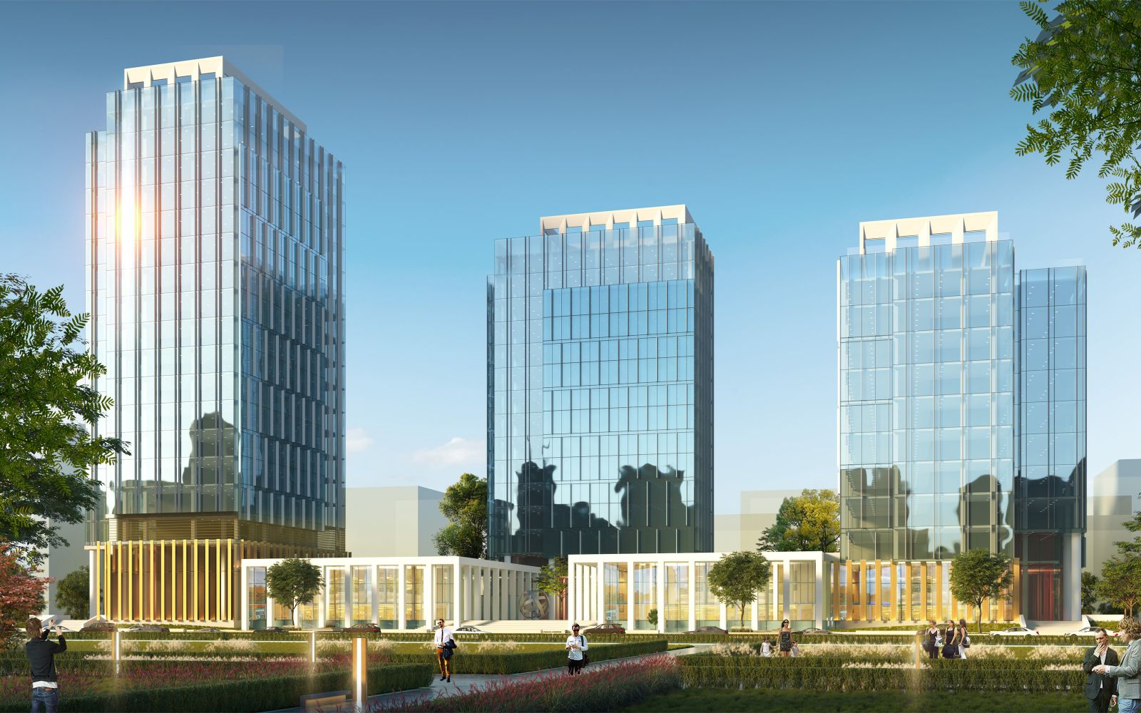 努尔苏丹的现代艺术商务中心·Aura-17