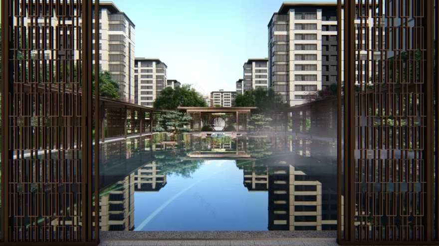 东营海通·碧仙湖畔住宅景观-7