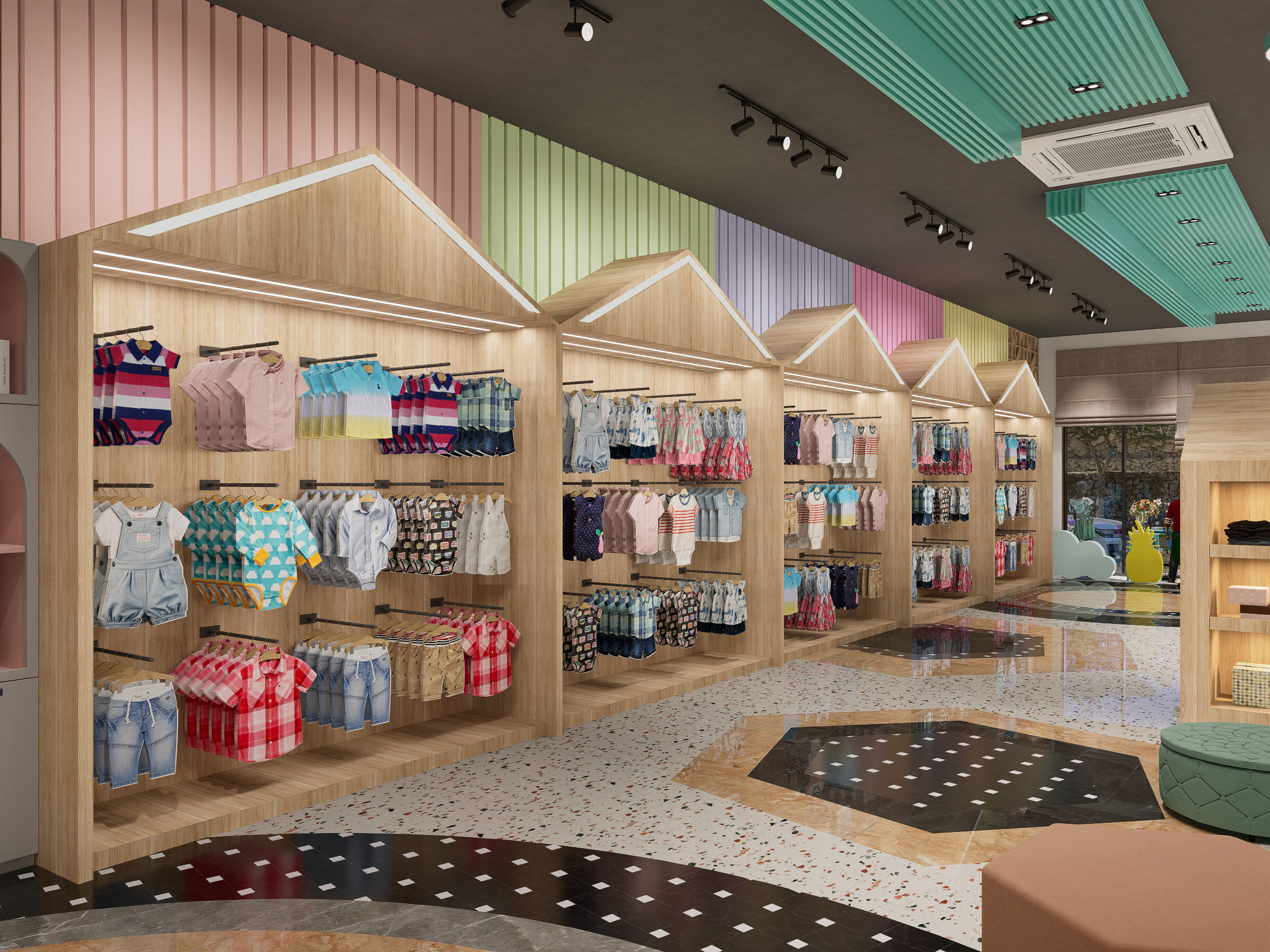 Kids Garment Shop Interior-7