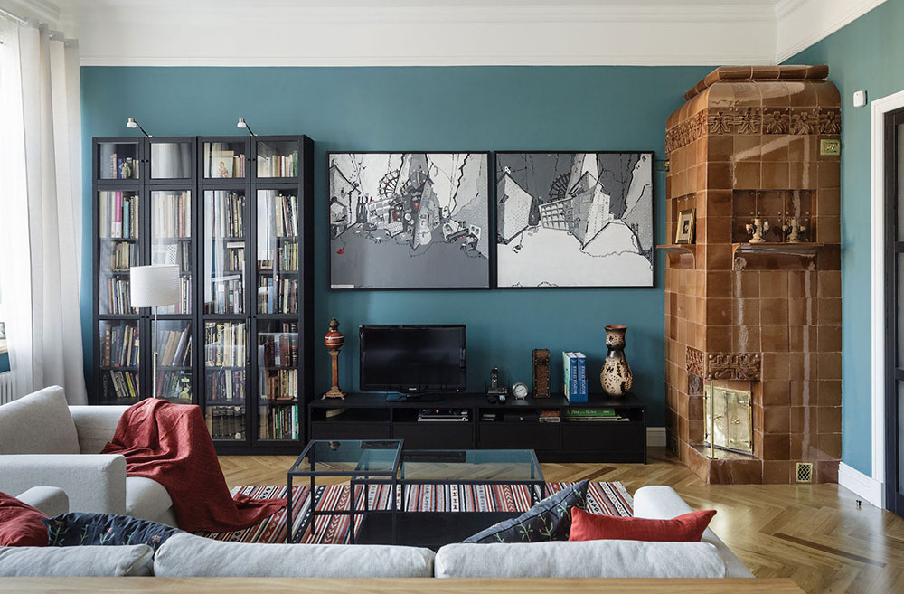 圣彼得堡历史建筑中的精美公寓改造-4