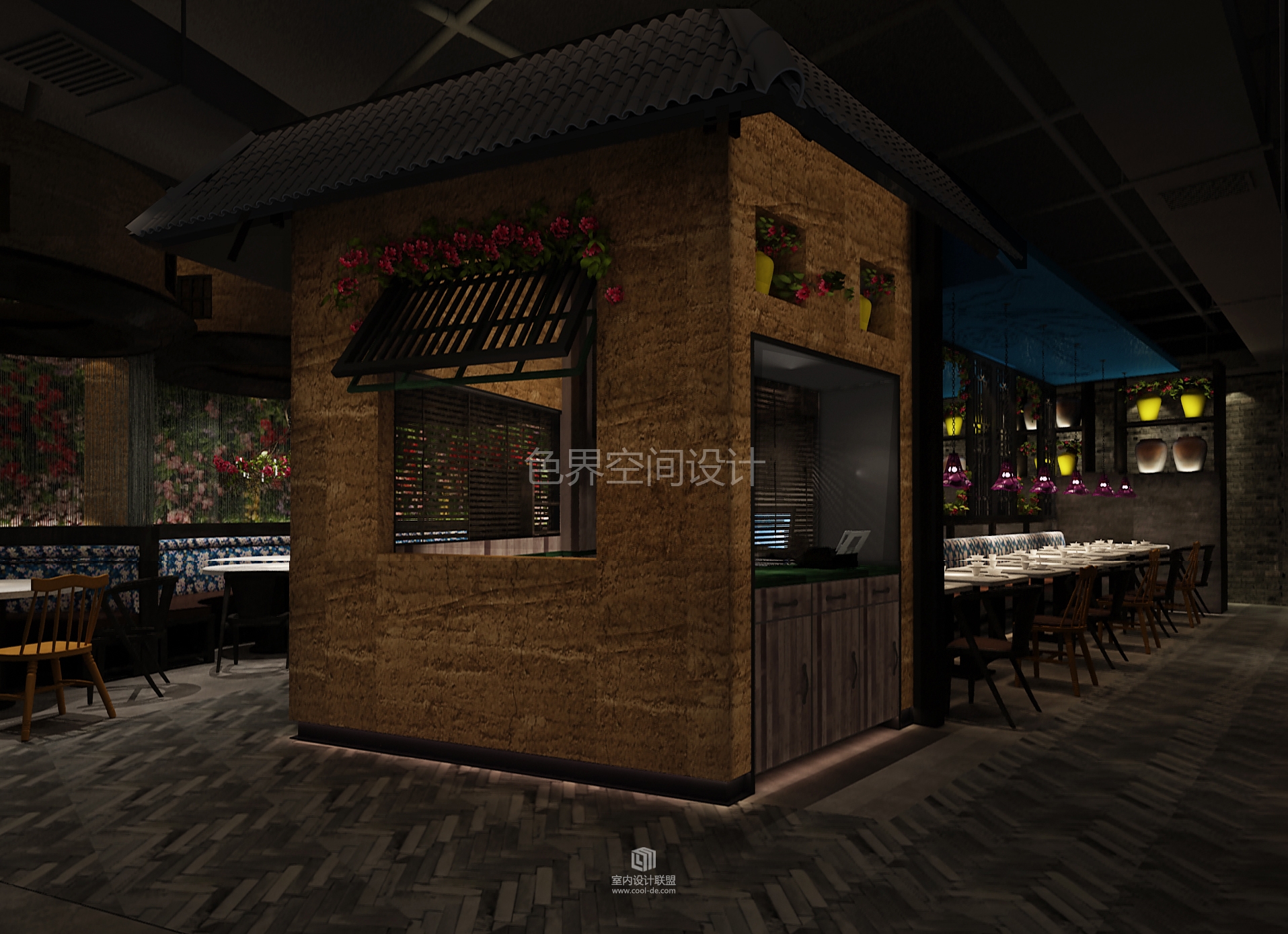 惠州客二代印象汇店餐厅设计--色界空间设计-15