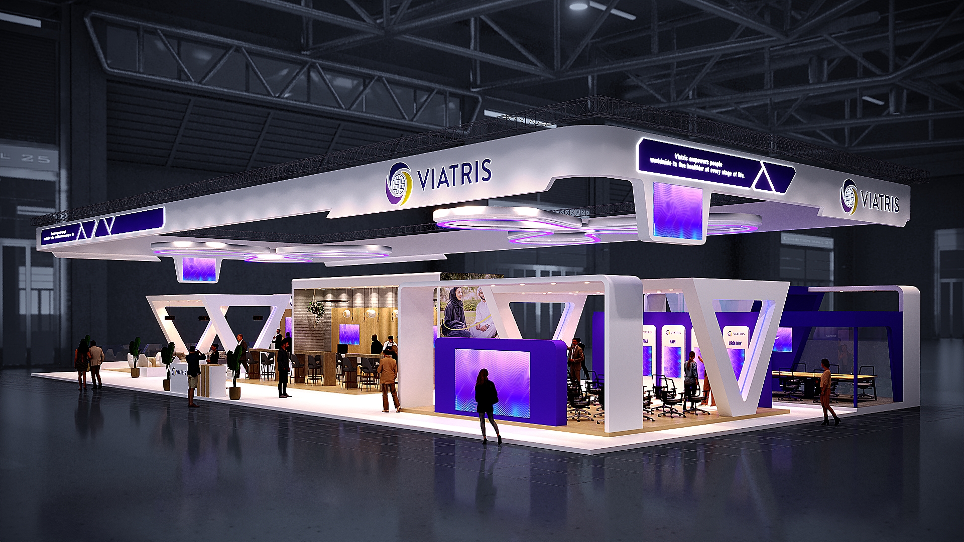 VIATRIS EXHIBITION STAND DESIGN- DUPHAT 2025-0