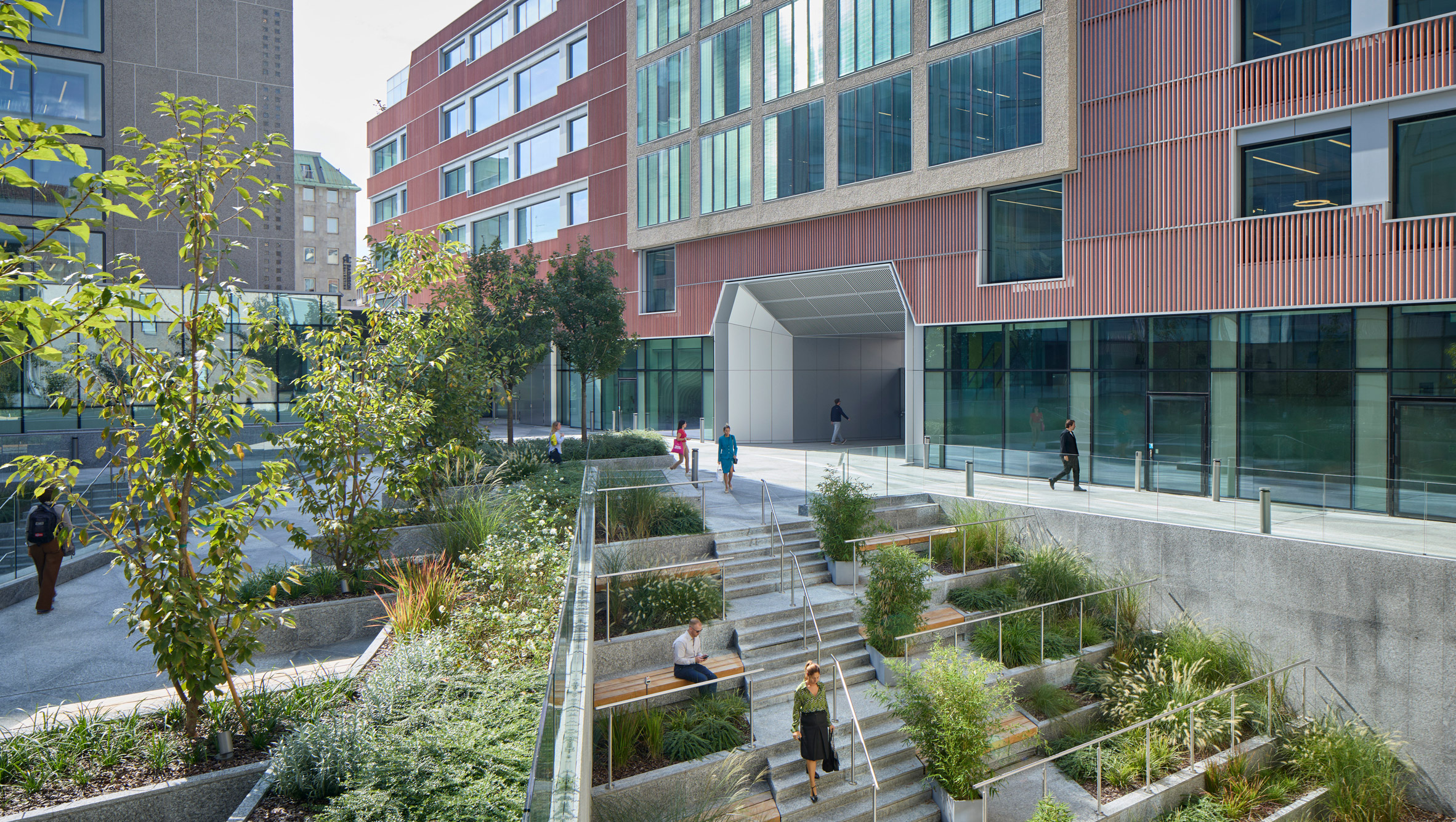 米兰Corso Italia 23办公综合体更新项目丨意大利米兰丨SOM-12