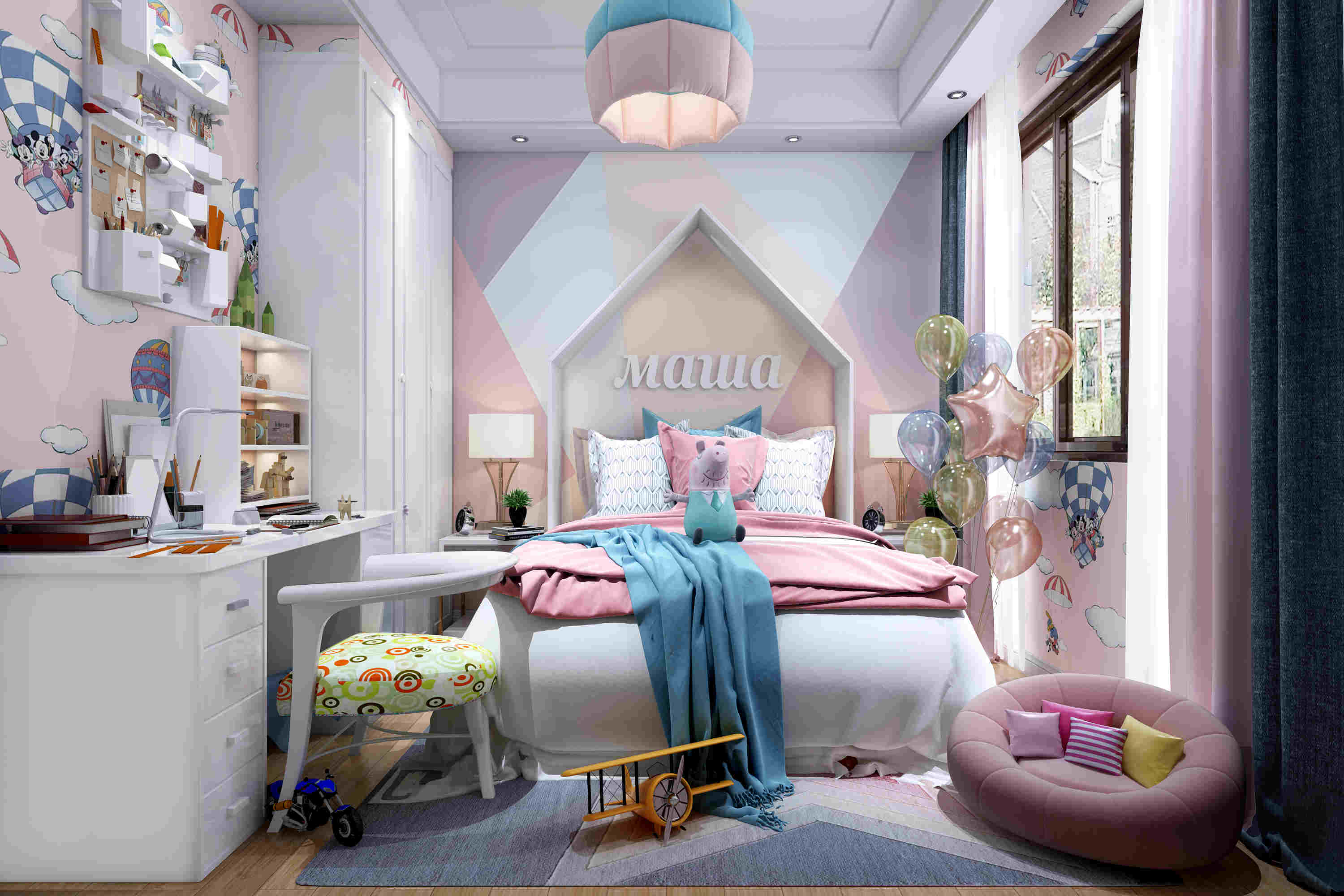 温馨轻奢小家装，走心设计展现-27