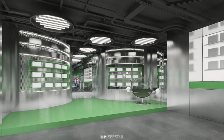 《青柠小漾》美妆零售空间丨思所设计 SEESOUL-14