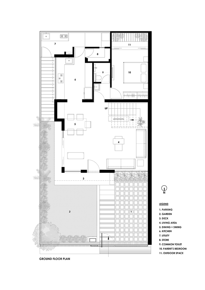 悬浮庭院住宅丨印度丨TRAANSPACE-44