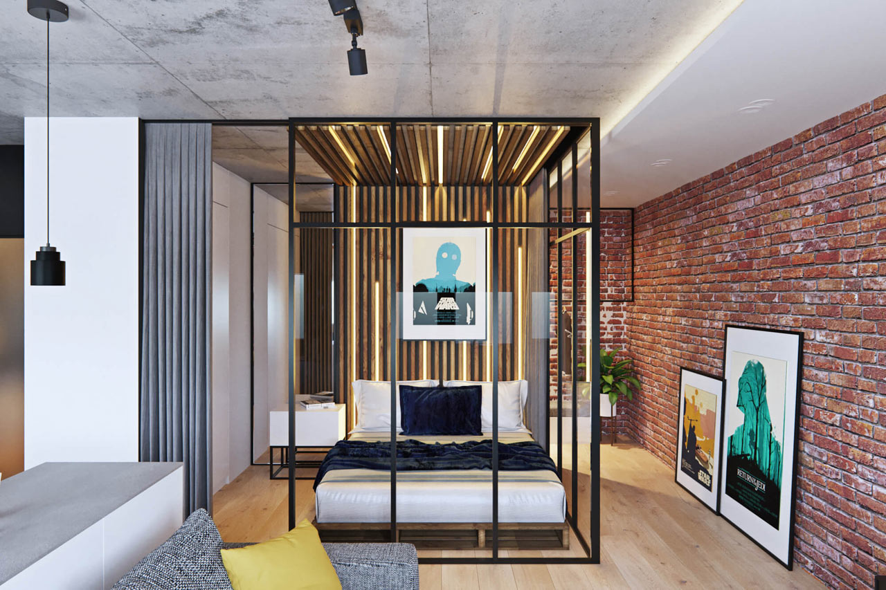 A Contemporary Apartment for a Single Man in Moscow-9