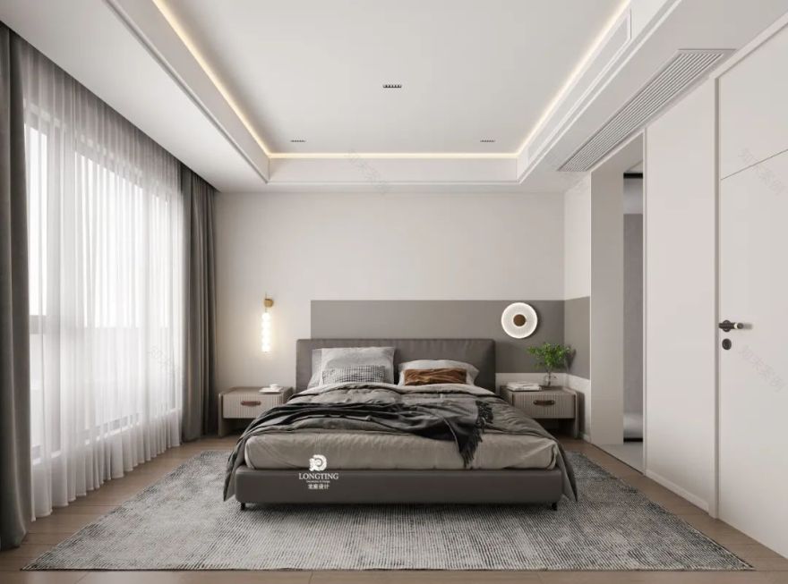 太湖天地 416 方·中性灰调的现代魅力丨中国湖州丨湖州悦美装饰设计-26