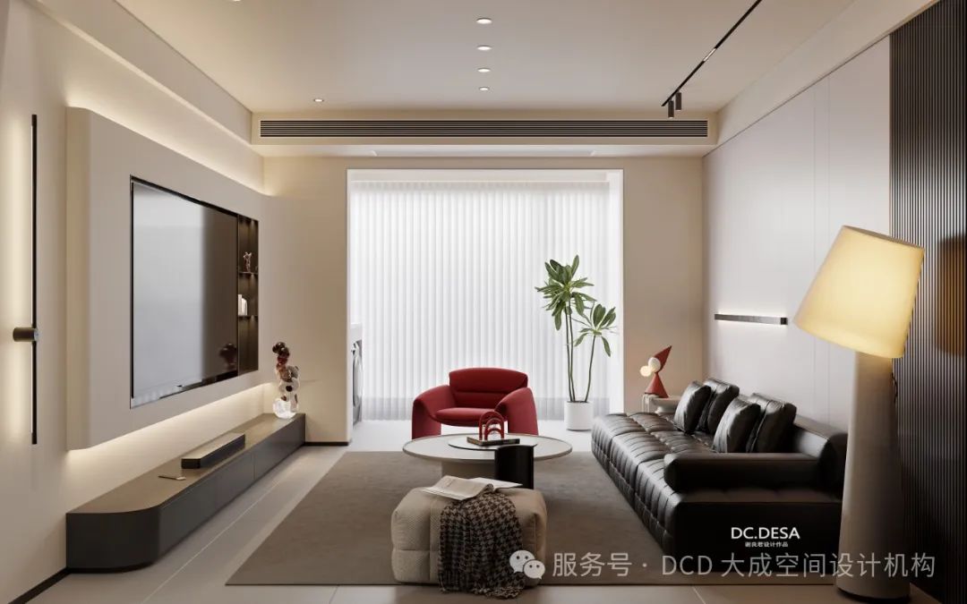 宜化新天地 93m²意式极简设计丨大成空间装饰旗舰店-19