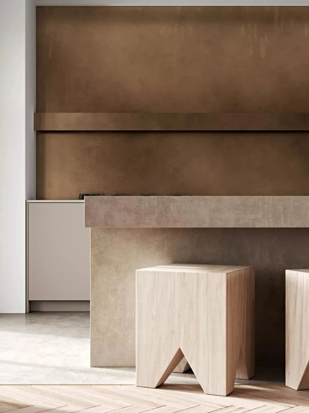 极简主义美学,打造低奢复古空间-36