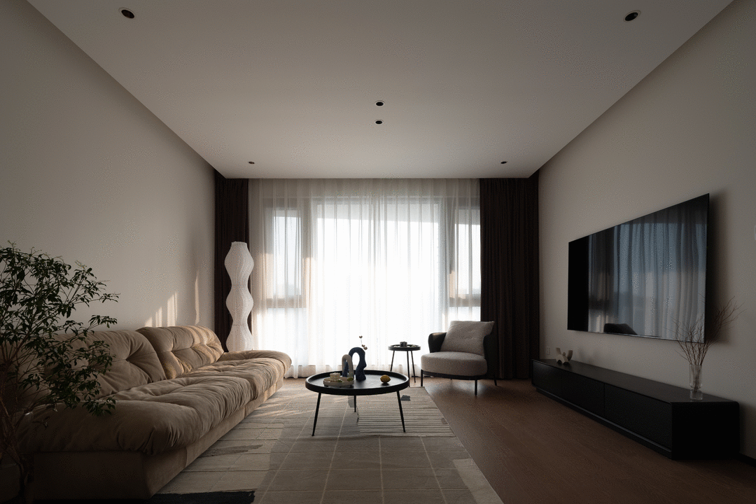 复式采光住宅 · 同堂不同层的空间艺术丨度设计机构-11