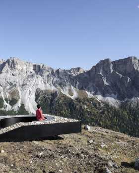 白云岩观景平台 Bella Vista II,Messner Architects
