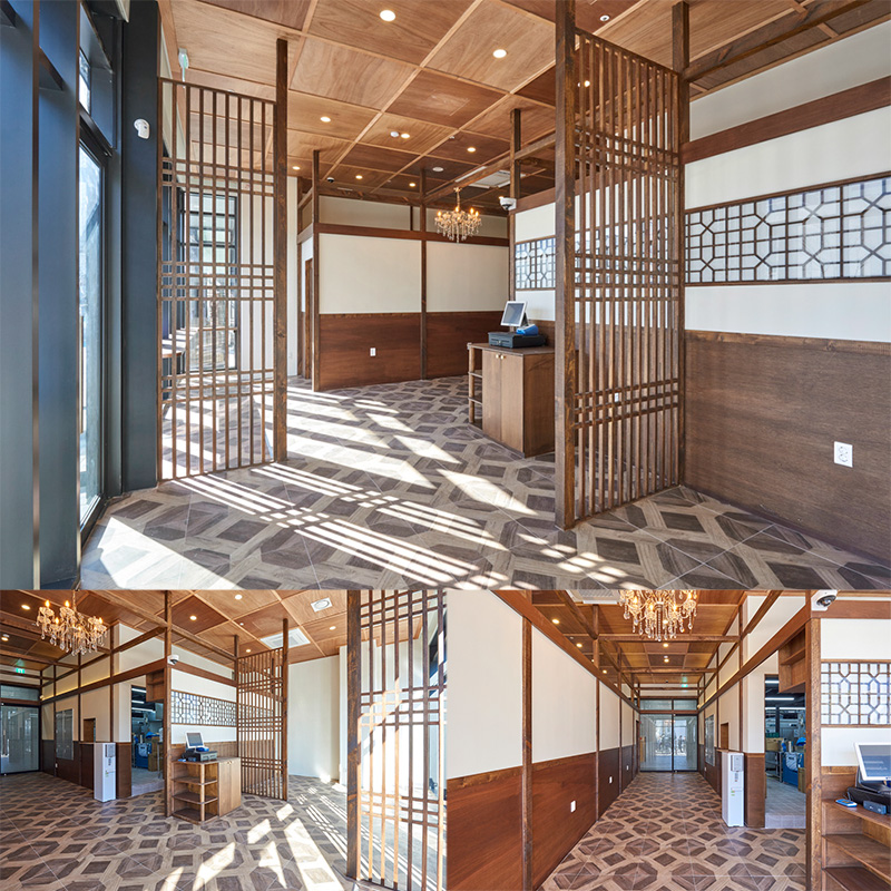 32 平高级中式餐厅设计 演绎优雅氛围-1