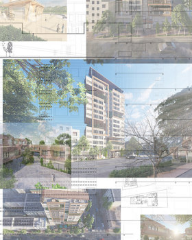 15  楼层住宅综合体,建筑学校,文化艺术综合体