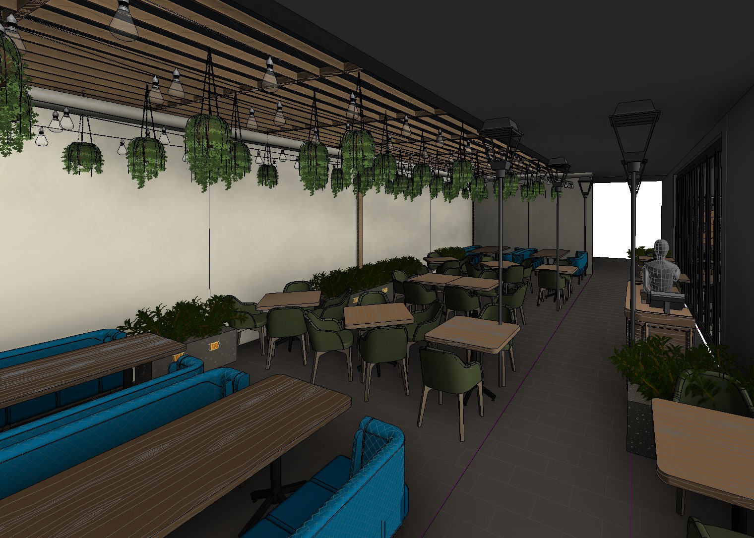 Alma's Mezze & Charcoal 餐厅设计丨澳大利亚新南威尔士丨澳大利亚 Design Partnership-26