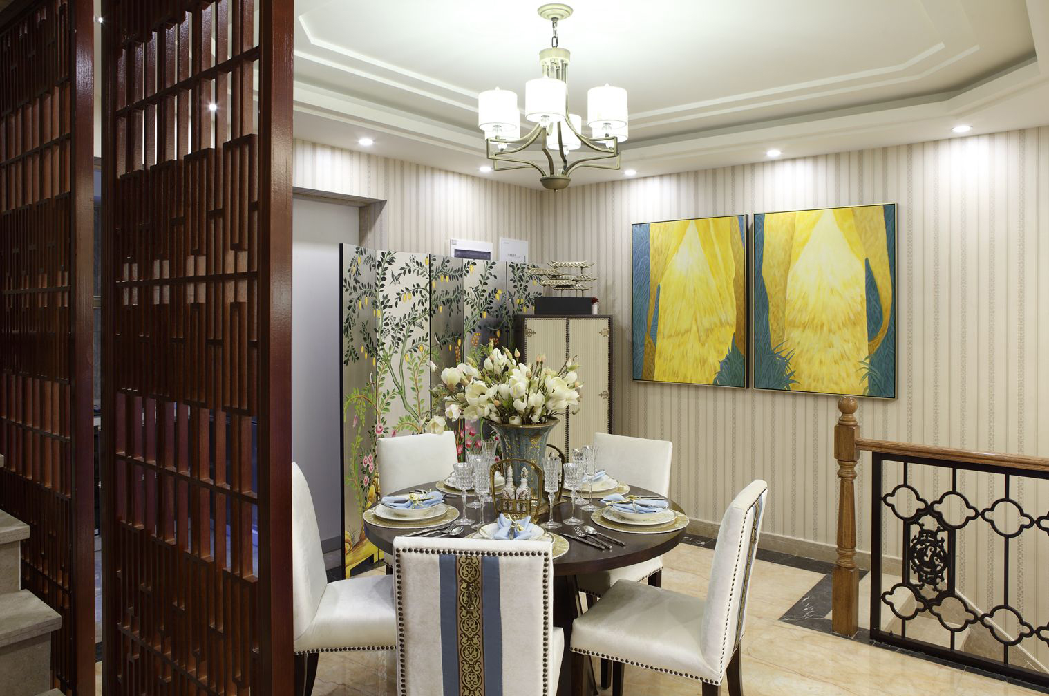 广西桂林彰泰春天6栋样板房 馨思唯软装设计-19