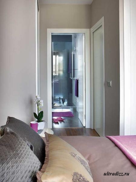 带鲜明色彩点缀的小户型公寓设计-20