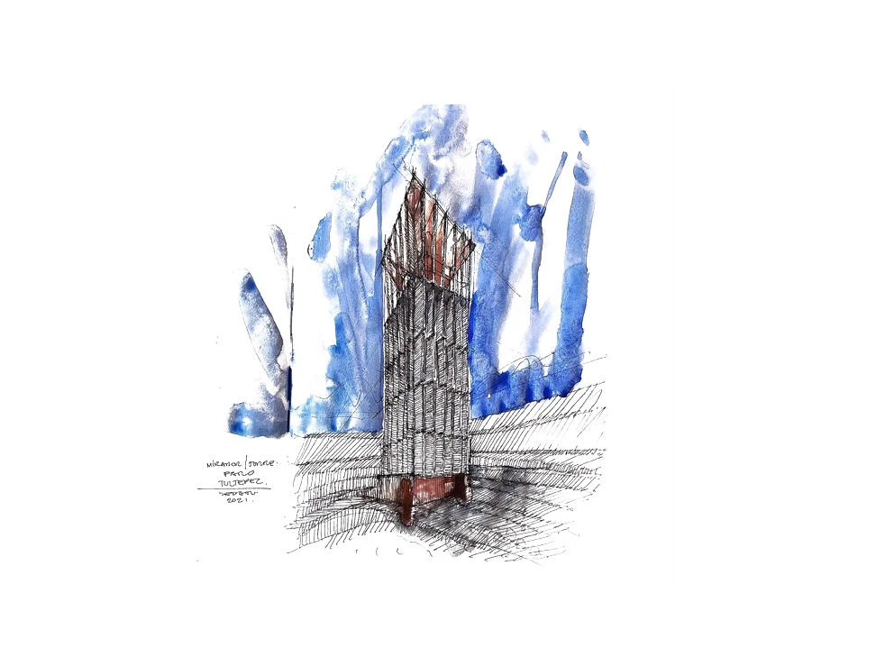 Barranca San Marcos Tultepec 瞭望塔丨墨西哥-55