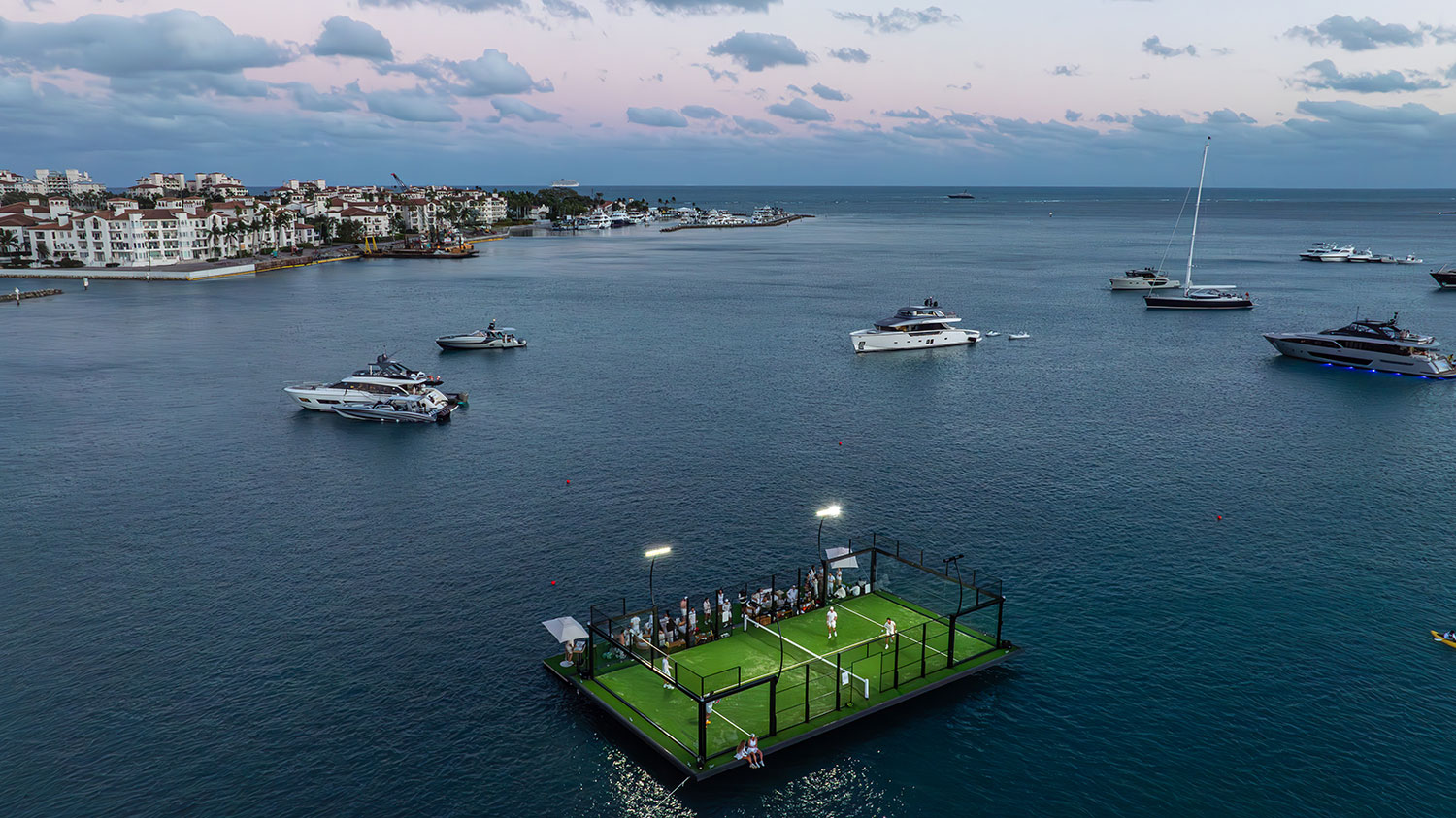 迈阿密创新浮动帕德尔球场丨沙特阿拉伯巴哈-21