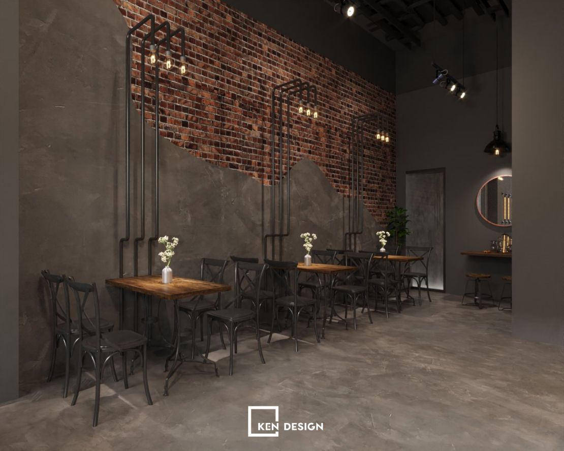 Coffee Bottle咖啡店设计丨KenDesign-27